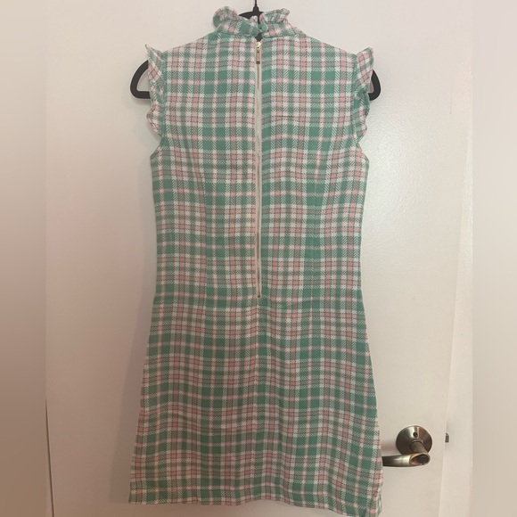 The Beaufort Bonnet Company Green and Pink Plaid Dress - Picture 6 of 6